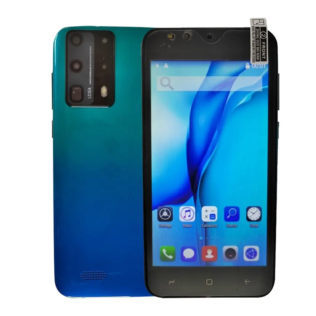 

Двухъядерный смартфон P40 Pro, 5 дюймов, 512M + 4G, смартфон Android, 3D стеклянная задняя крышка, синий