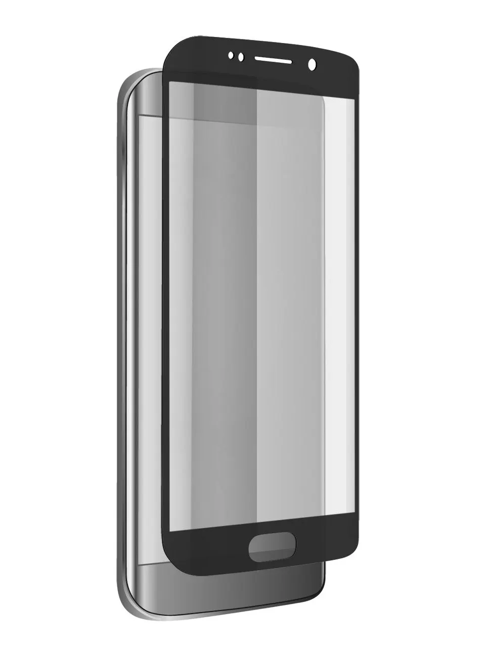 Защита Экстрим 2.5D KSIX 9H закаленное стекло для GALAXY S7 черный (1 шт.) | Мобильные