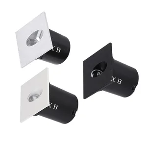 Современный алюминиевый светодиодный светильник для лестницы, AC85-265V фосветильник ильник для ступенек, коридора, 12 В постоянного тока, 5580 мм, 1 Вт, 3 Вт, Встраиваемый прожектор