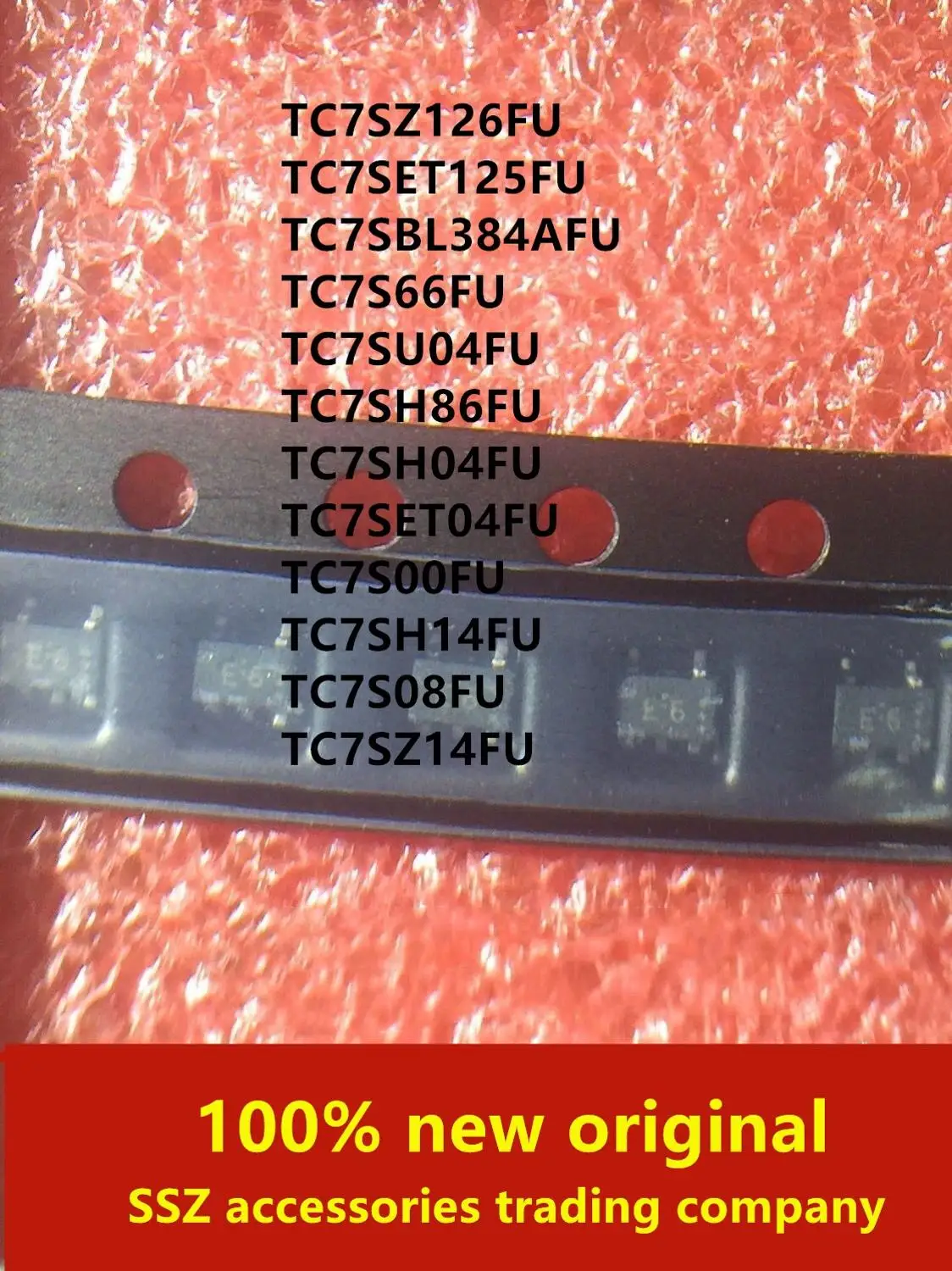100 шт. TC7SET125FU TC7SBL384AFU TC7S66FU TC7SH86FU TC7SH04FU TC7SET04FU TC7S00FU TC7SH14FU TC7S08FU TC7SZ14FU | Бытовая техника