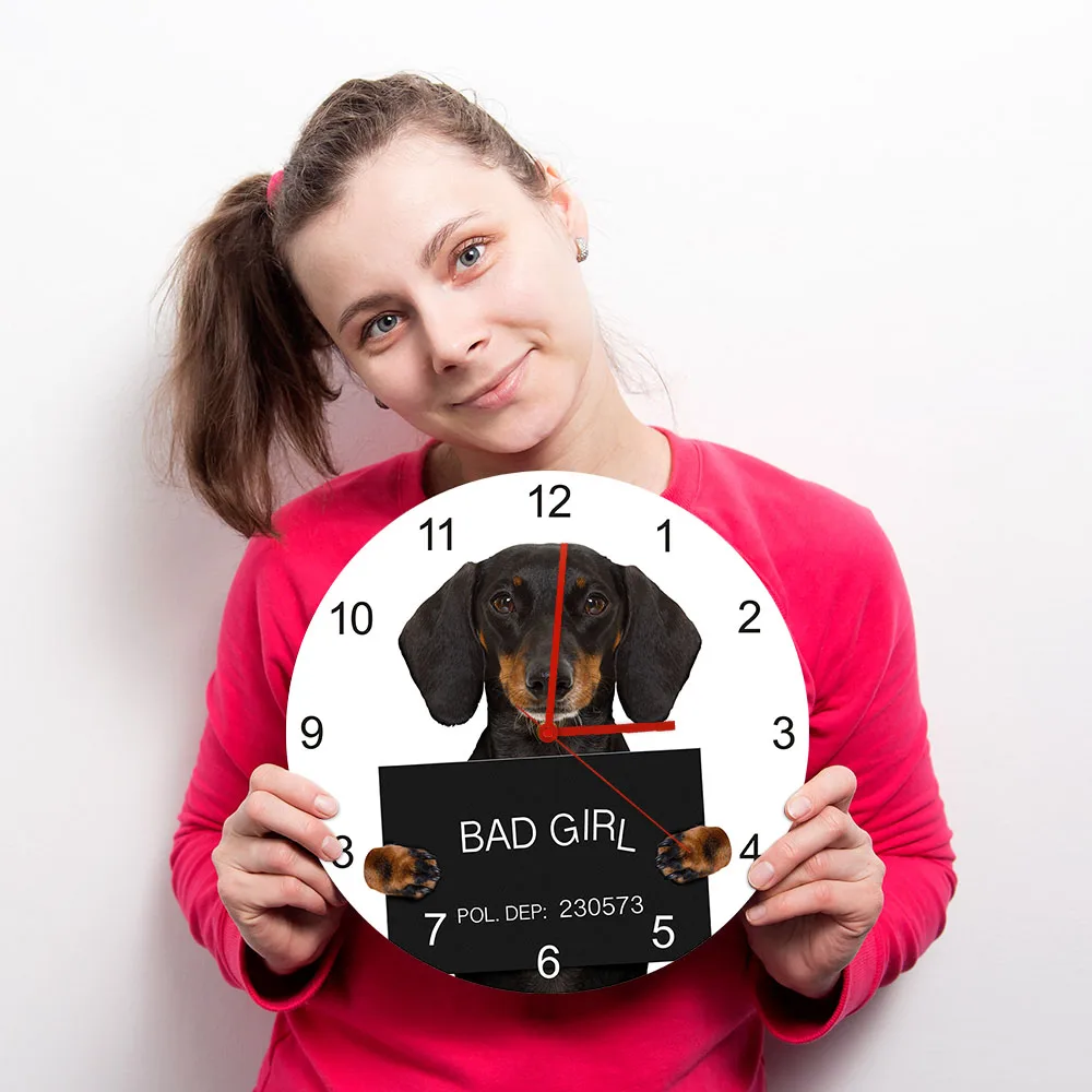 Тюремный щенок наручные часы для собак забавный подарок детей декор комнаты