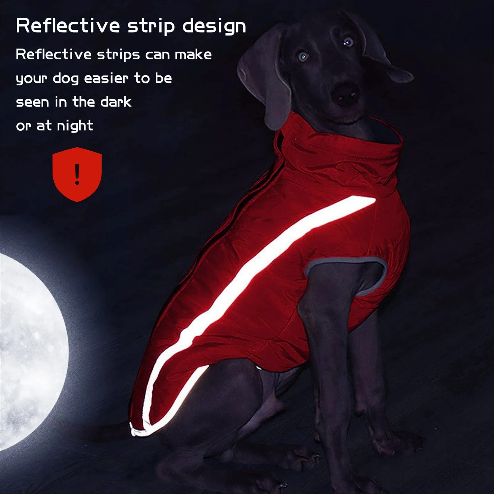 Одежда для собак водонепроницаемое пальто больших зимние теплые уличные куртки