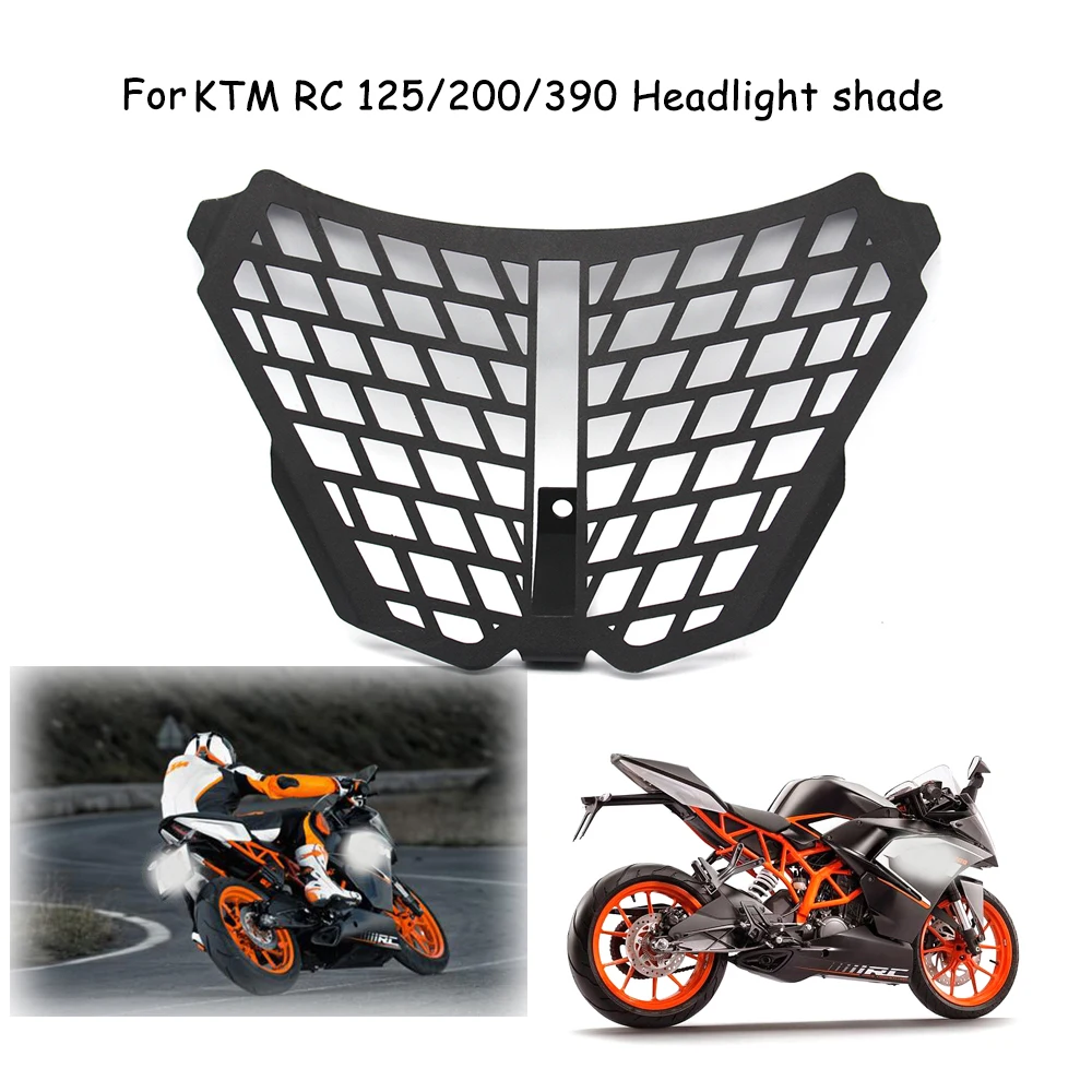 Аксессуары для мотоциклов защита фар защитная решетка KTM RC 125/200/390 RC125 RC200 RC390 2014 2015