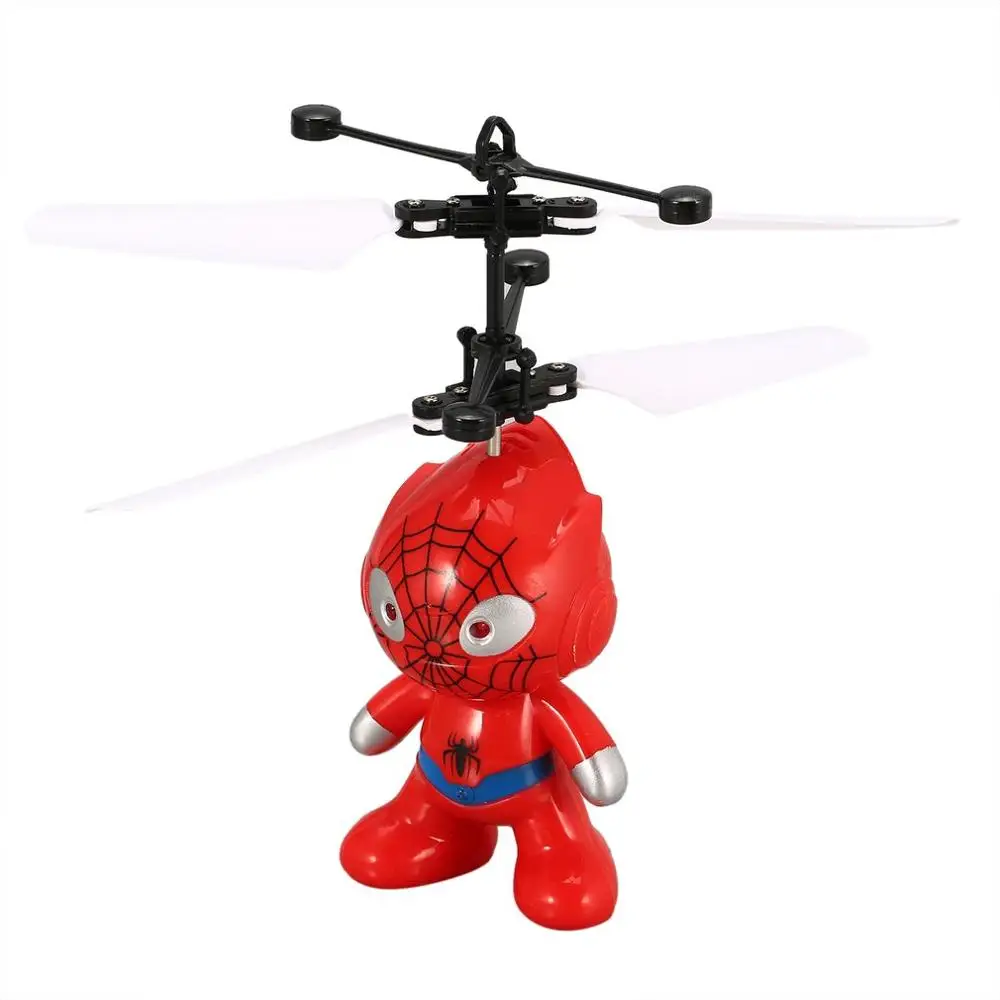 Rc Astronaut Aircraft Drone Airplane Remote Control Toy Flying Mini RC Infraed Induction Aircraft Flashing Light Toys for Kid