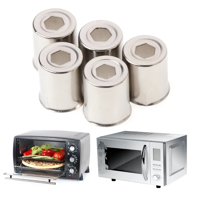 5 шт./компл. Сталь Кепки Микроволновая печь Замена круглое отверстие