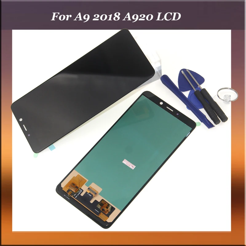 Для samsung Galaxy A9 2018 A9s Star Pro SM A920F/DS ЖК дисплей с сенсорным экраном дигитайзер для A920