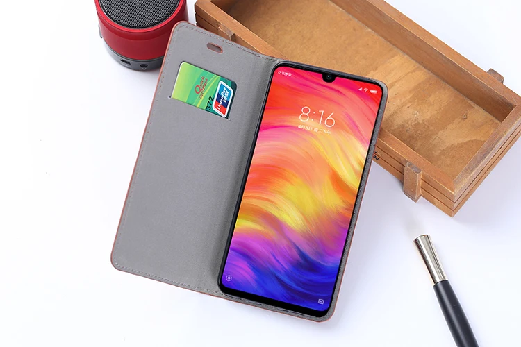 Роскошный откидной телефон для Redmi Note 7 из искусственной кожи с откидной текстурой для Lumia 3 Max 2 3 A1 2 Note 4 5 6 7