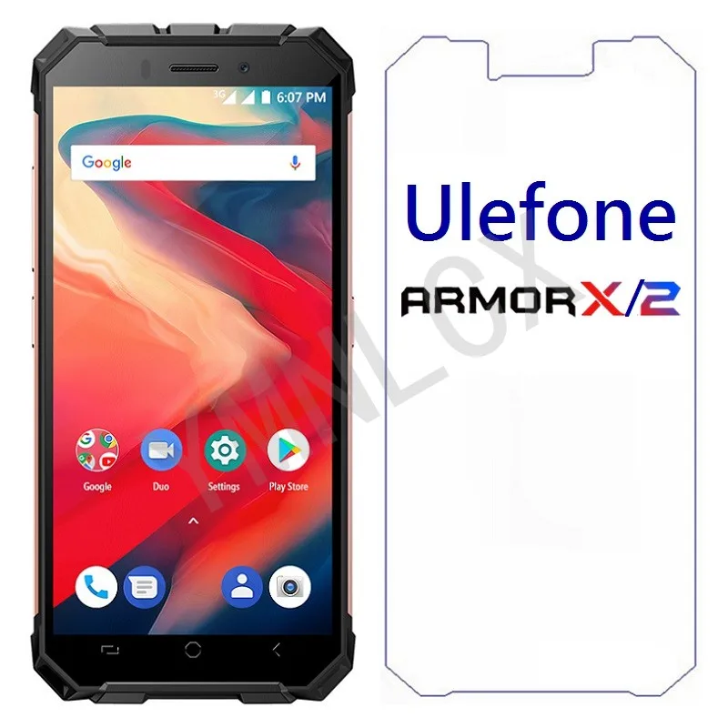 Для Ulefone Armor X Закаленное Стекло 9H высококачественная прозрачная защитная пленка