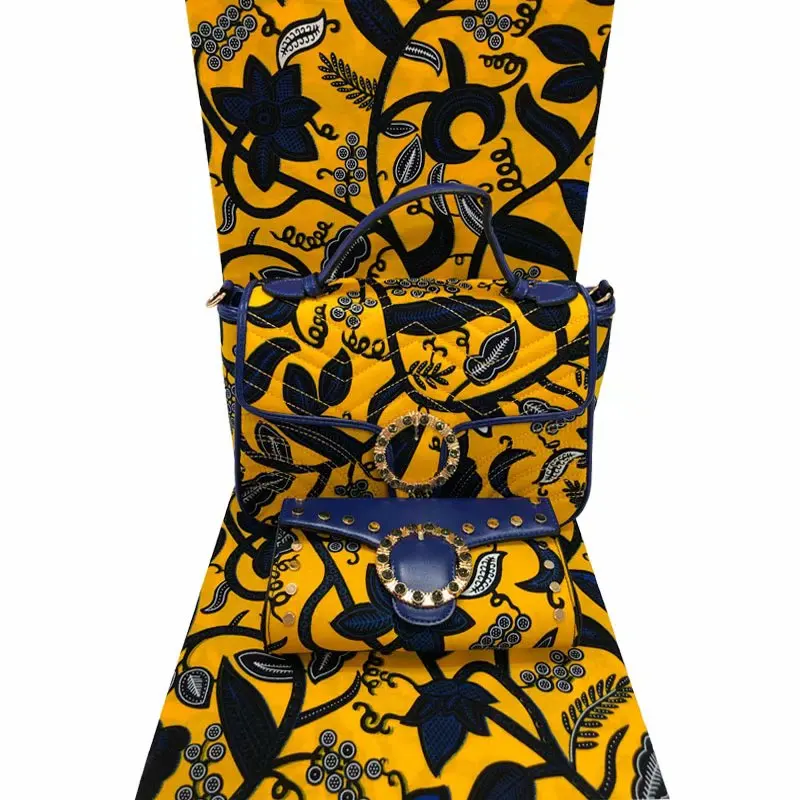 2019 африканская восковая ткань женские сумки на плечо Европейская и американская