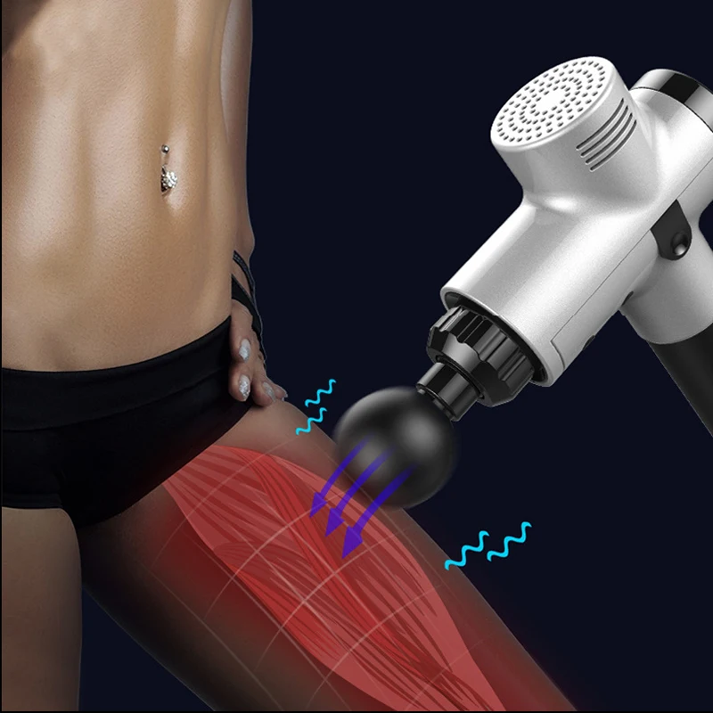 1pcs/set Body Relaxation Fascia Massager Gun Replacement Head Massage Kit Muscle Fitness Weight Loss 40 | Красота и здоровье