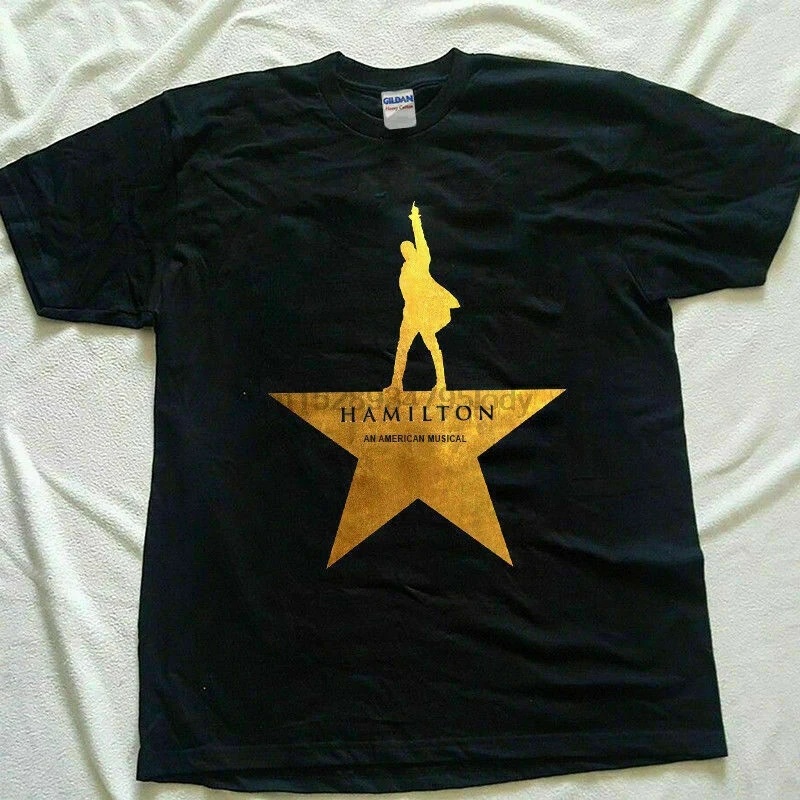 Новый Гамильтон с изображением из бродвейского мюзикла аппликацией в виде