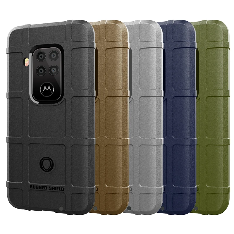 Бронированные противоударные чехлы для Motorola One Zoom Чехол Мягкий противоударный