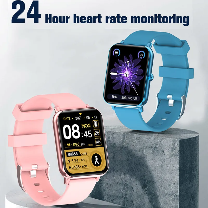 CHYCET 2021 Call ID Display Smart Watch Sport Smartwatch Men Women Sleep Heart Rate Monitor Reminder Watches For IOS Android