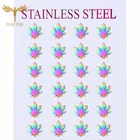 Набор сережек, из нержавеющей стали, 12 пар