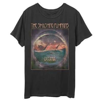 

The Smashing Pumpkins Oceania Pyramid Flood Cotton Black T-shirt T1427 Tee