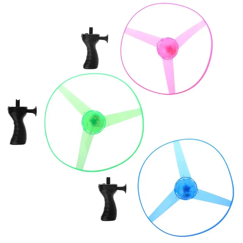 Фото LED Flashing Plastic Pull String Flying Saucer Propeller Toy Disc Helicopter New Puu With Lights Игрушки и хобби LED Flashing Plastic Pull String Flying Saucer Propeller Toy Disc Helicopter New Puu With Lights Игрушки и хобби