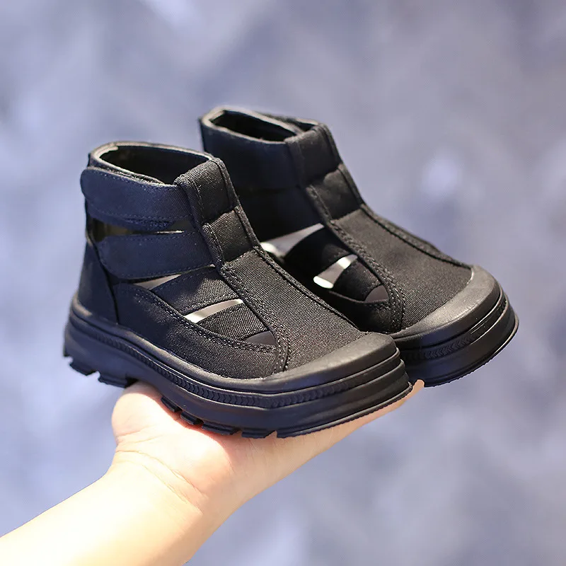 Детская обувь сандалии в римском стиле для девочек Новинка лета 2020 модные