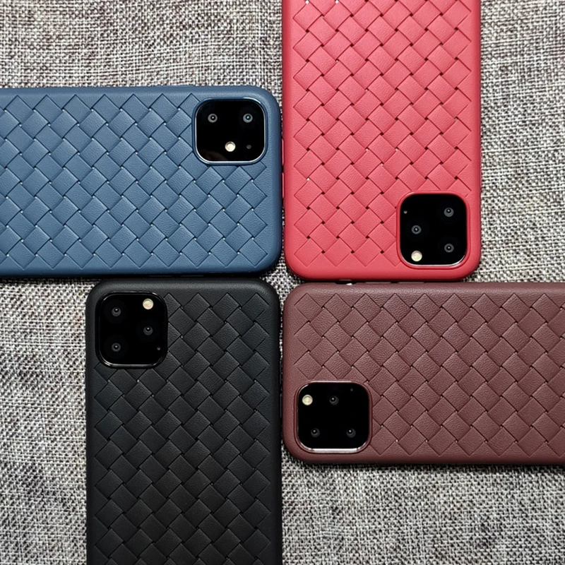 Iphone11Pro/11 сплошной цвет черный мобильный телефон чехол iphoneXSMax ультратонкие модели