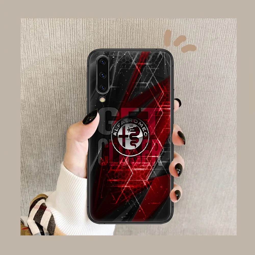 

Alfa Romeo Sports car Phone Case Cover For Samsung Galaxy A10 A20 A30 E A40 A50 A51 A70 A71 J 5 6 7 8 S black Back 3D Funda