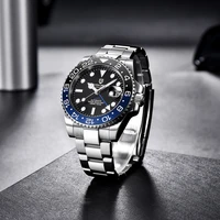 2020 pagani design luxury brand watch men mechanical wristwatch gmt luxury sapphire 100m waterproof men watch relogio masculino