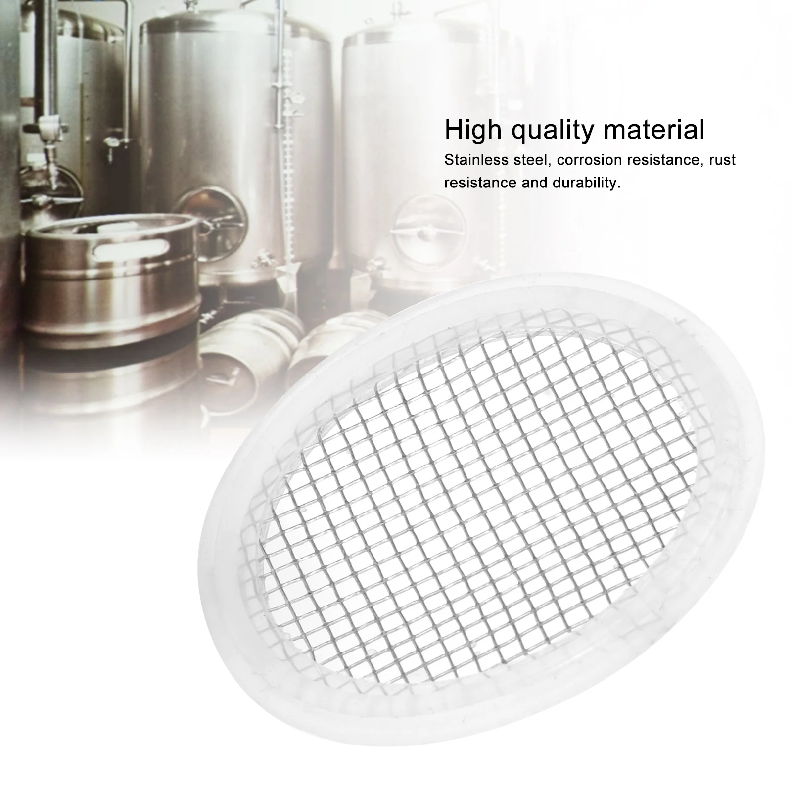 Углеродный фильтр 2 дюйма сетчатая прокладка экрана из нержавеющей стали для