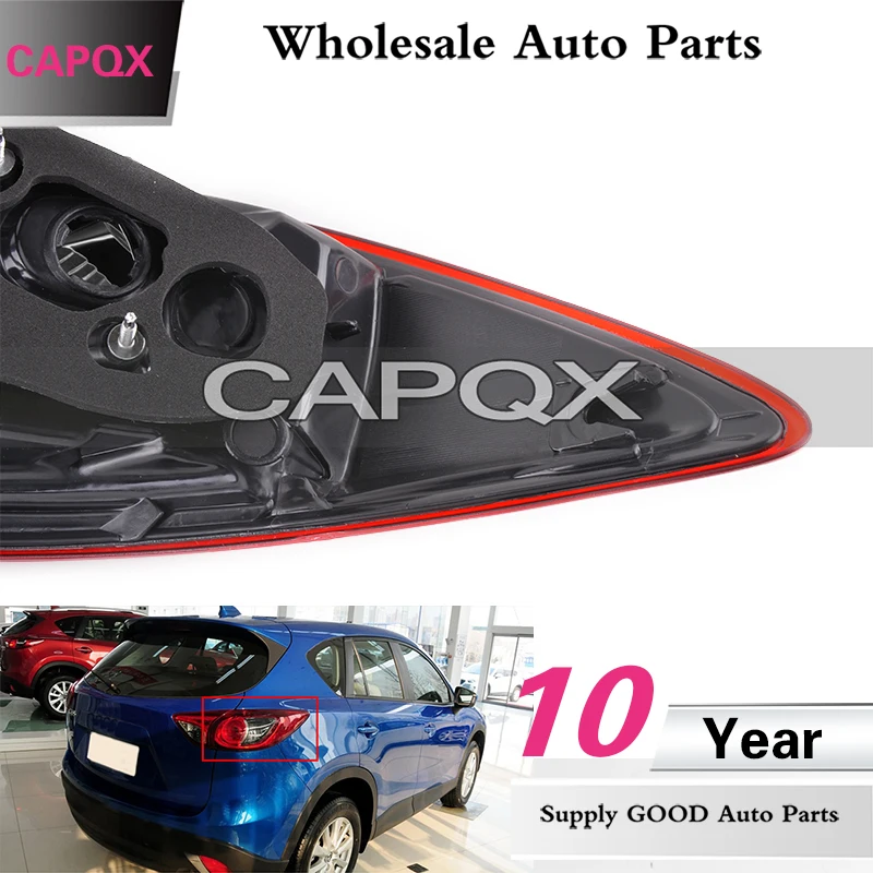 Задний фонарь CAPQX для Mazda CX 5 CX5 2013 2015 задний стоп сигнал в сборе задсветильник
