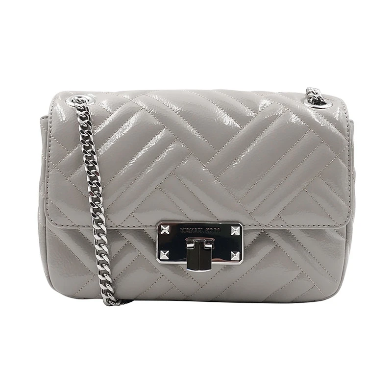 Майкл Корс TASCHE сумка Vivienne MD Shoulder Flap 35H8AVAF2T/35S9GP6F2T/35S9SP6F2T/35F9SP6F2M - Цвет: GREY 102206002