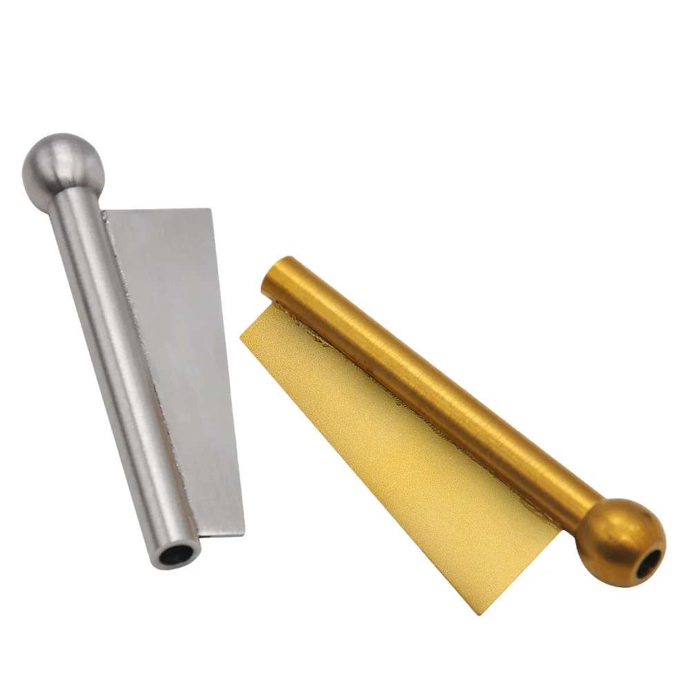 Носовая нюхательная соломенная трубка для храпа золотая металлическая ложка