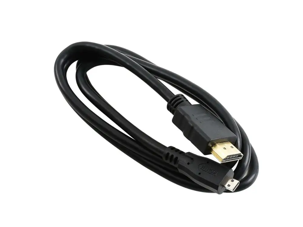 Кабель Waveshare HDMI-Micro HDMI передача видео высокой четкости подходит для Raspberry Pi 4B |