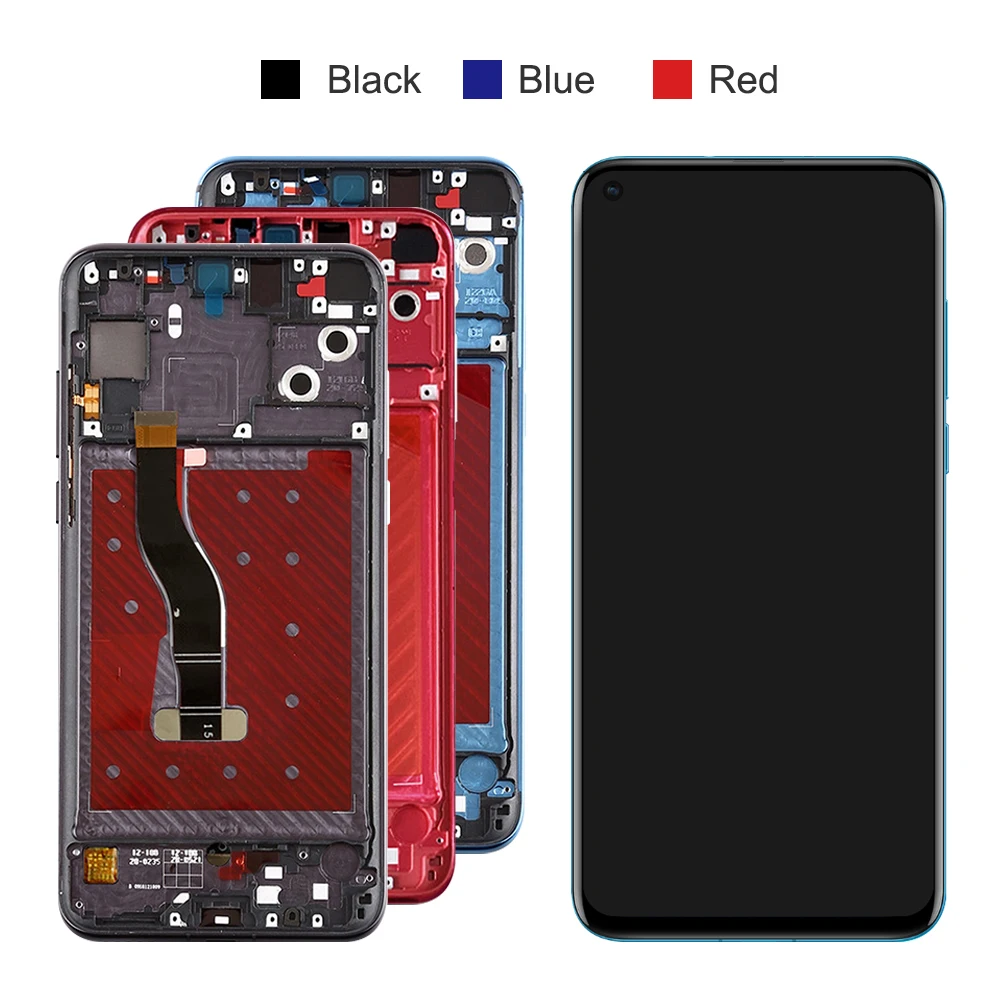 6.4''Nova4 LCD For Huawei Nova 4 Nova4 Display Touch Screen Digitizer Assesmbly VCE-L22 Lcds | Мобильные телефоны и