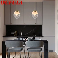 aosong modern brass pendant lights copper contemporary home fixture suitable for dining room restaurant