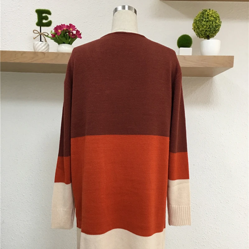 2019 Fashion Cardigans Knitted Sweaters Women Autumn Thin Knit Cardigan Sweater Cotton Long Outwear Coat Female Plus Size XL |