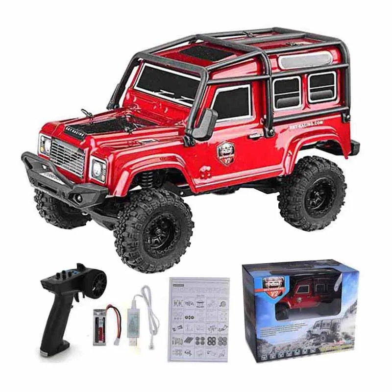 

RGT 136240 V2 1/24 2.4G 2CH 4WD Mini RC Car 15km/h Radio Control RC Rock Crawler Off-road Vehicle Model Toys Gift for Kids