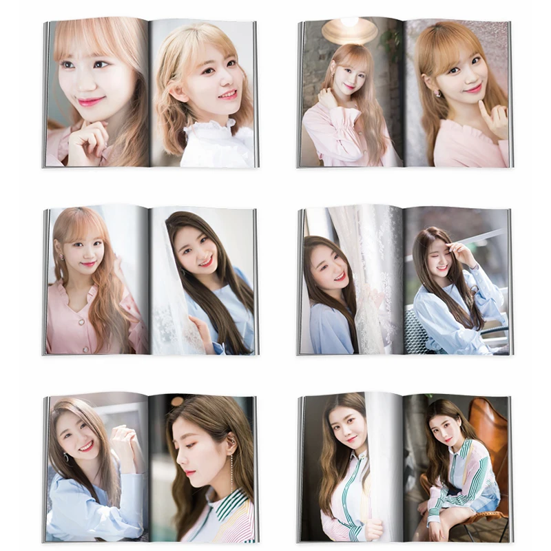 Kpop IZ* Один 2-й мини-альбом Фотокнига Мода K-pop IZONE маленький фотоальбом фото плата, вентиляторы сувенир Прямая