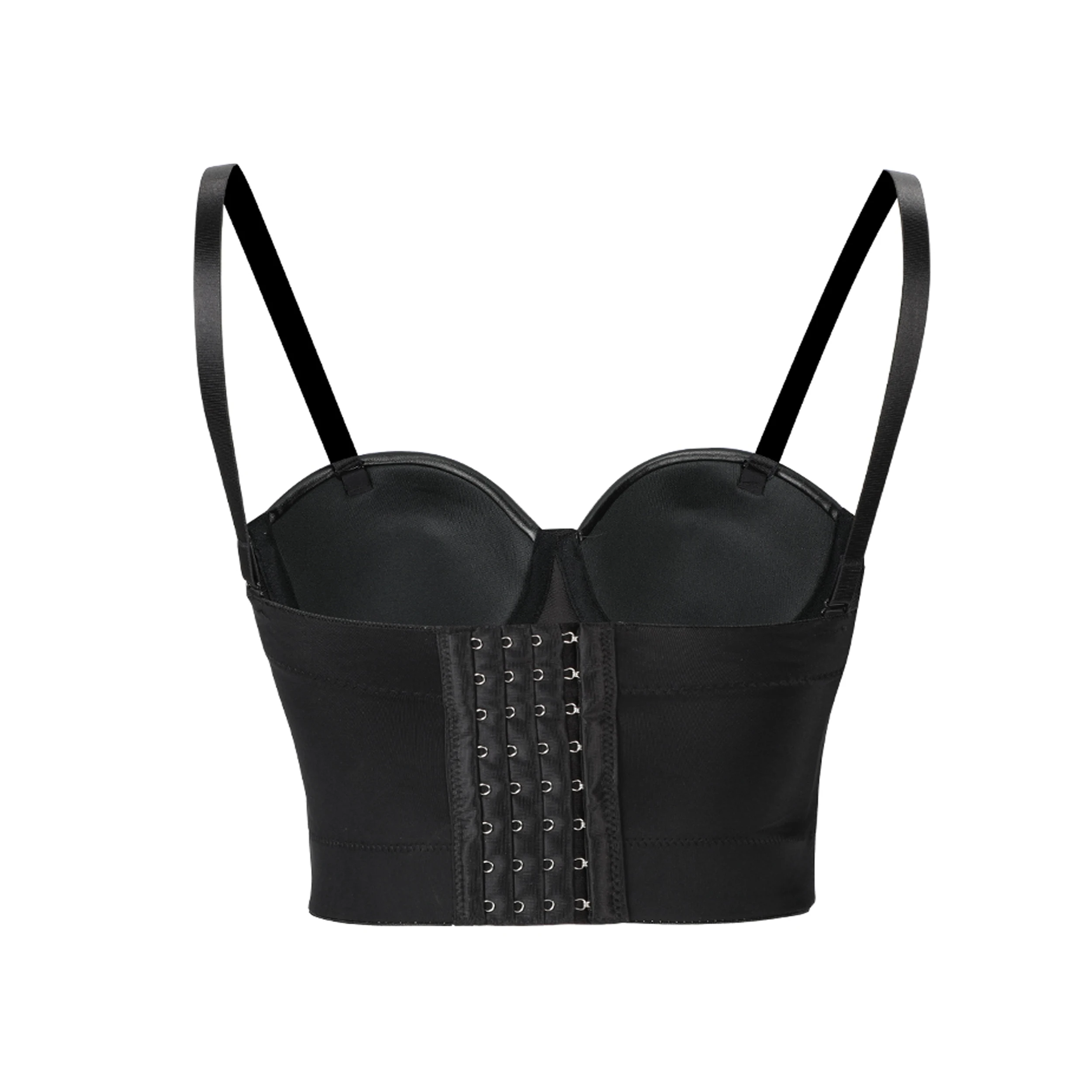 

leather corset Waist Trainer women's lingerie gothic style steampunk bustier push up bra corset for weight loss lace underwear