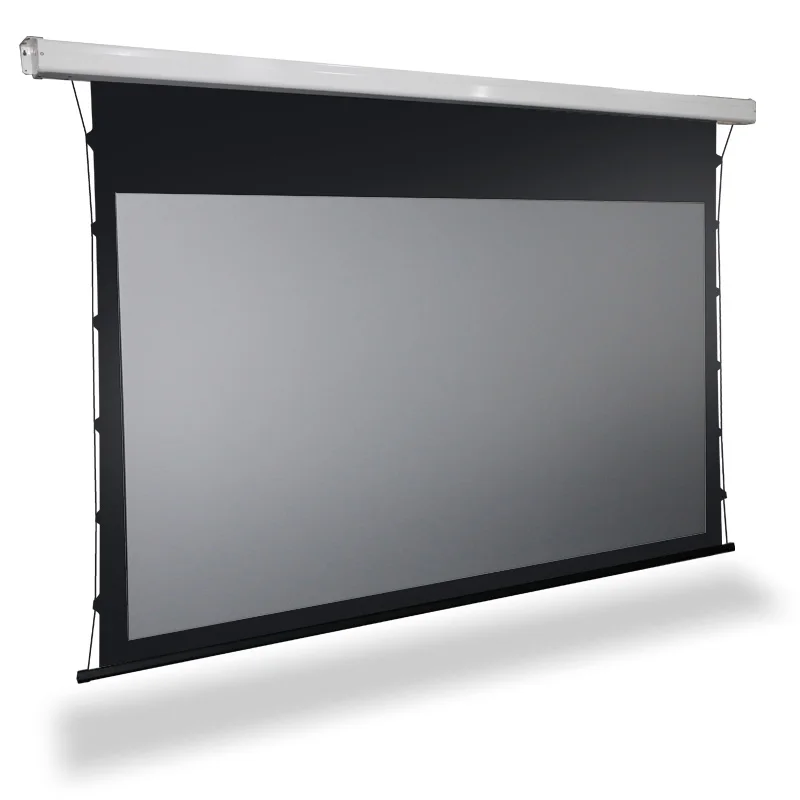 

Проектор UST с кристаллом slimline PET, потолочный моторизованный проекционный экран ALR с дистанционным управлением