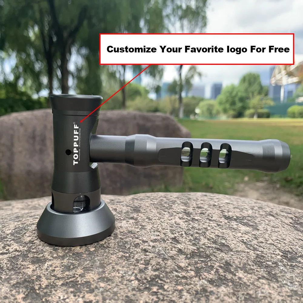 Металлические курительные трубки для табака травы авиационная алюминиевая