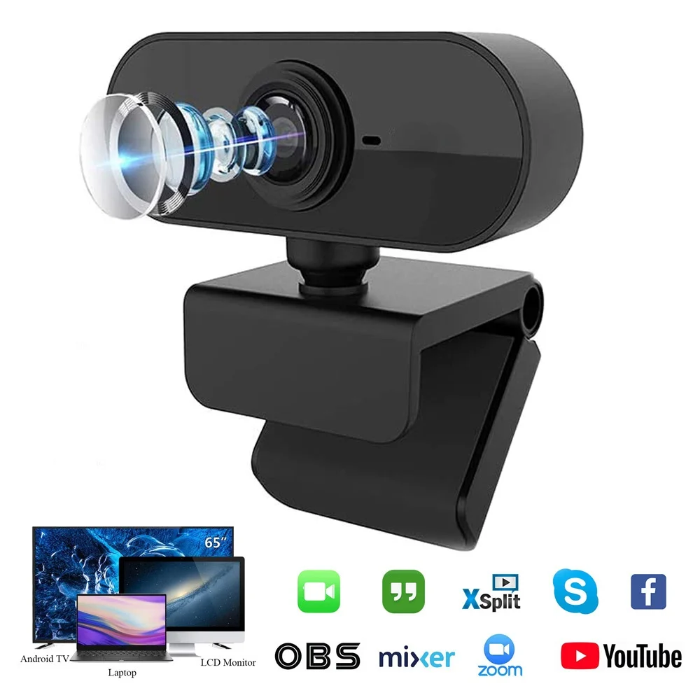 

Webcam 1080P web camera with microphone Web USB Camera Full HD 1080P Cam webcam for PC computer Live Video Calling Work