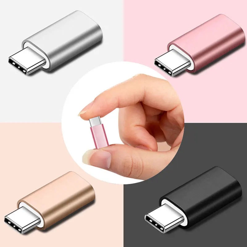 Переходник Suptec Type C папа на Micro USB мама для Macbook Samsung S9 S8 10 шт.|Кабели мобильных