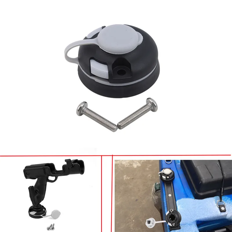 

Nylon Mount Outdoor Rod Holder Base Nylon Accessory Screw Sea Inflatable Boat Kayak Accessory Durable Kayak Mount Canoe Tackle