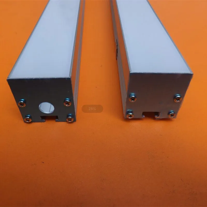 

Free Shipping Cost china Manufacturer Aluminum Square Extrusion Profile For Led Flexible Strip Factory Price 2m/pcs 100m/lot