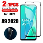 1-2 шт. 9H защитное закаленное стекло для OPPO A9 2020 Защитное стекло для экрана телефона OPPO A 9 2020 A92020 A9(2020) пленка для объектива камеры