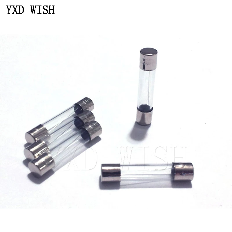 

72pcs 6x30mm Fuse Assorted Kit Fast-Blow Glass Fuses 0.5A 1A 2A 3A 5A 10A 15A 20A 30A AMP Quick Blow Car Glass Tube Fuses Set