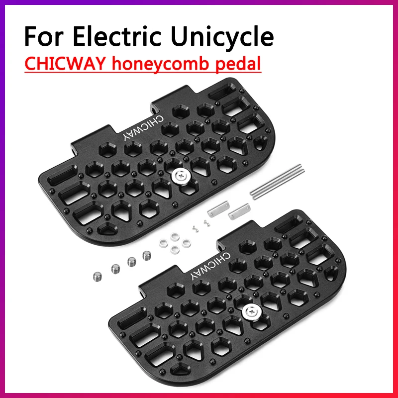 

In Stock CHICWAY Honeycomb pedal Electric unicycle Non-slip pedal Suitable for GOTWAY, INMOTION V11, Veterans Off-road pedals