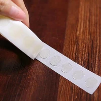 1roll 100 tablets super sticky double sided adhesive glue wall hangings balloon stickers dots household tapes accessory