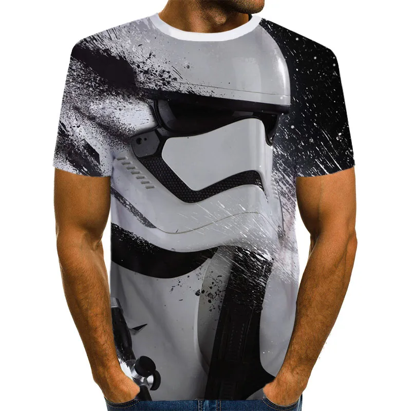 Новинка 2019 мужские футболки премиум класса костюмы с героями мультфильмов