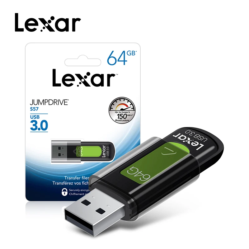 Lexar Pen Drive 64GB USB Flash 128GB 3.0 pen drive 32GB cle usb 16G Memory Stick Storage Device U Disk 256gb | Компьютеры и офис