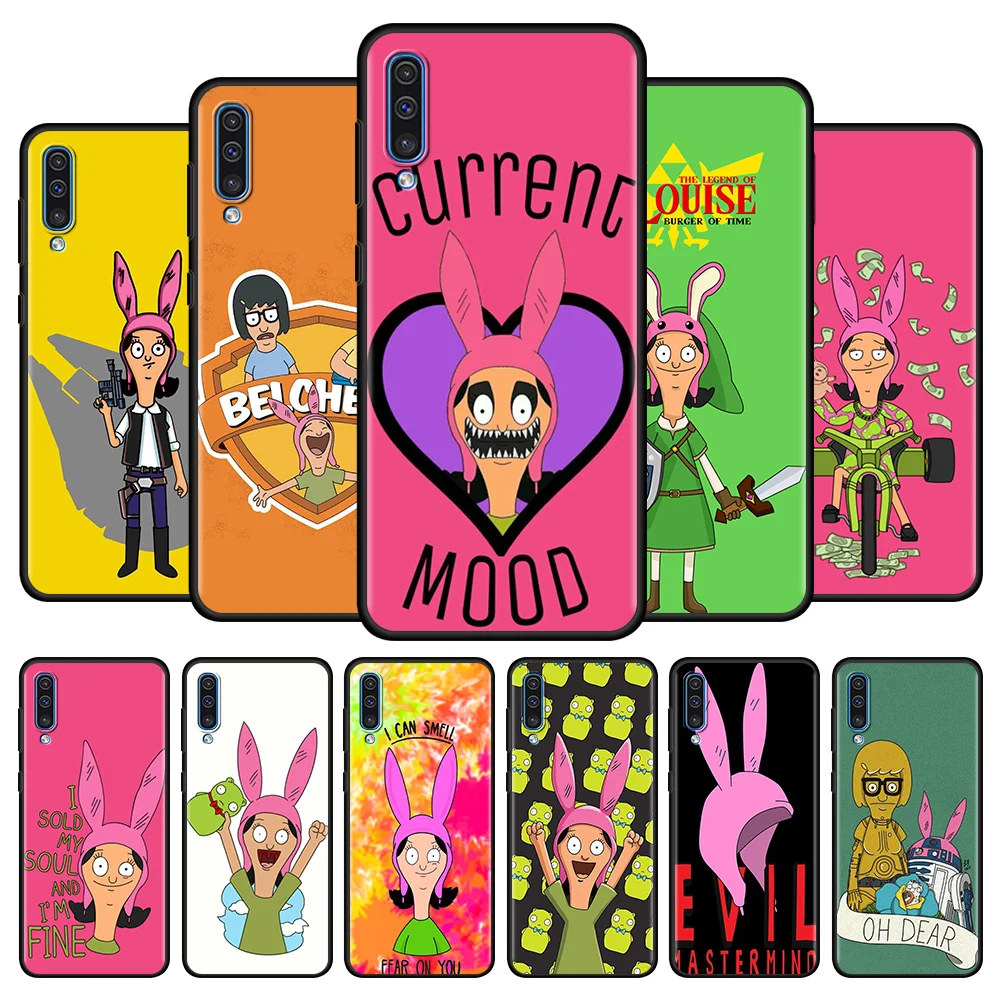 

For Samsung Galaxy A50 A70 A10 A30 A40 A20e A10e M31 M30s M51 M31s M11 M22 M01 M62 M52 M32 Cover Louise-S-Belcher-S-Tina-Bobs