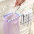 Кухня Органайзер HangingTrash шкаф двери Стиль стеллаж для хранения держатель для мусорного мешка шкаф для кухонных шкафов, багажника стенд стеллажи для выставки товаров