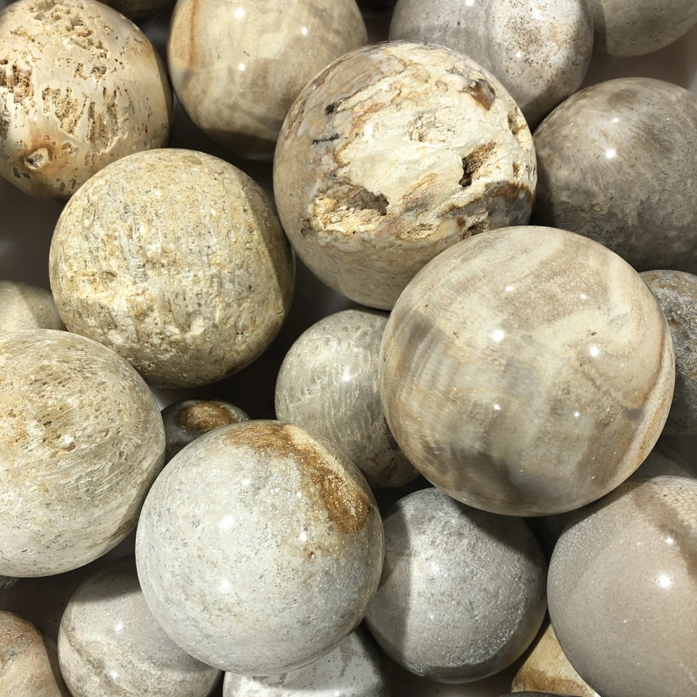 

1kg High quality coral jade quartz ball massage ball chakra stone home living room decoration art decoration